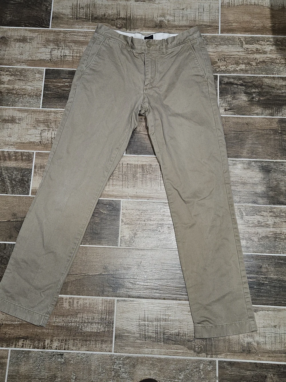 J. Crew Men's Chinos in Khaki